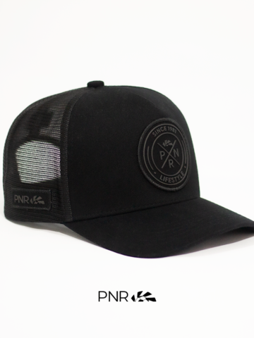 Boné PNR Trucker Black To Black